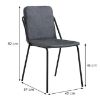 Obrazek Krzesło Trent Dc9052 szary 
