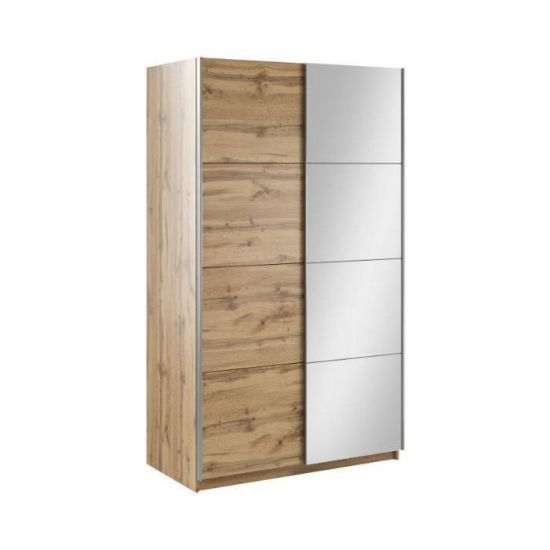 Obrazek Szafa z lustrem Asti 120 dąb wotan