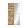 Obrazek Szafa z lustrem Asti 120 dąb wotan