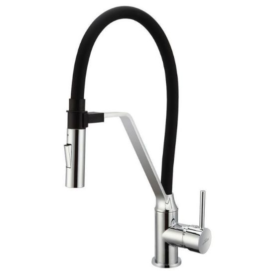 Obrazek Bateria Zlewozmywakowa Terra Czarna 