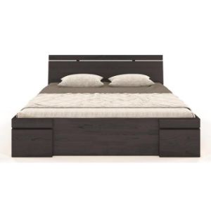 Obrazek Łóżko sosnowe Skandica Sparta maxi+sz 120X200 palisander 