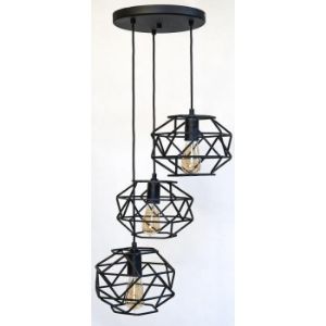 Obrazek Lampa Cage 2683/3 CZ LW3