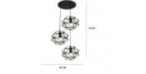 Obrazek Lampa Cage 2683/3 CZ LW3