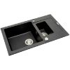 Obrazek Zlew Sparta Plus (78x48) 1½B 1D czarny