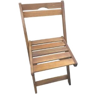 Obrazek Krzesło ogrodowe drewniane składane
