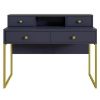 Obrazek Biurko Cloe 03 4s niebieski/złoty metal
