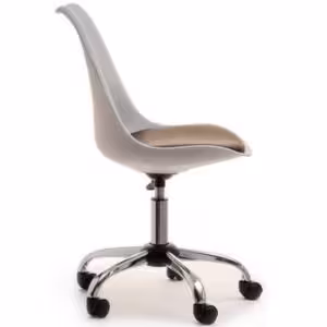 Obrazek Fotel obrotowy Milano biało-czarny