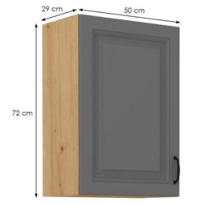 Obrazek Szafka kuchenna Stilo dustgrey/artisan 50g/72 1f