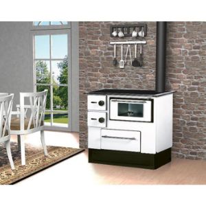 Obrazek Kuchnia Regular 46 Eco biała 8 kW prawa