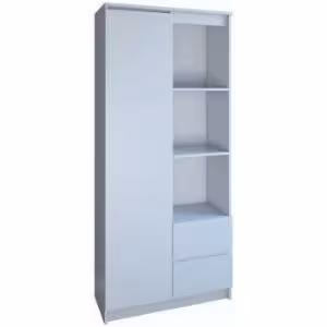 Obrazek Regał zamykany Tor P7S2D1 (biały)