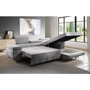 Obrazek Narożnik z funkcją spania Lotus Monolith 84 prawostronny