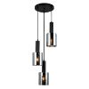 Obrazek Lampa Sardo PND-5581-3A-BK+SG PL3