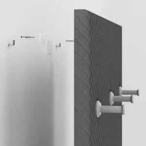 Obrazek Wieszak tapicerowany 110x45 Massi 06 szary