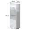 Obrazek Witryna Nica-V1SL 70/RA-55/RA crystal white