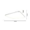 Obrazek Plafon Ajax Led Ek5364 43cm 27w