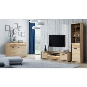 Obrazek Komoda M8 Mediolan Deska natural hikora
