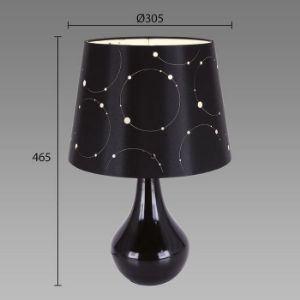Obrazek Lampa Larysa E14 BLACK 03806
