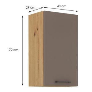 Obrazek Szafka kuchenna Bolonia trufel/artisan 40g-72 1f