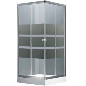Obrazek Kabina natryskowa kwadratowa Natali 90/90/185 Lustrz.