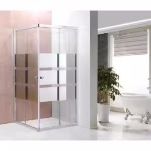 Obrazek Kabina natryskowa kwadratowa Natali 90/90/185 Lustrz.