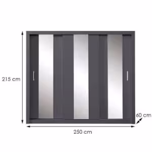 Obrazek Szafa Duca dc1 antracyt 250
