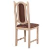 Obrazek Zestaw stół i krzesła Zoe 1+6 st11 160x80+40 +W1 sonoma
