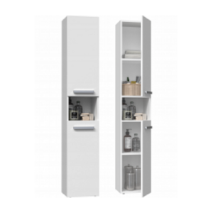 Obrazek Słupek łazienkowy Luiza biały