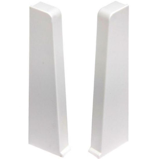 Obrazek Zakończenie lewe + prawe Hi-Line 89 biała połysk 1+1 szt.