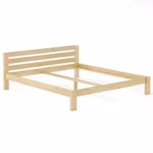 Obrazek Łóżko Sosna LK105–200x200 surowy 