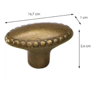 Obrazek Gałka Mosiądz A-1043-G4