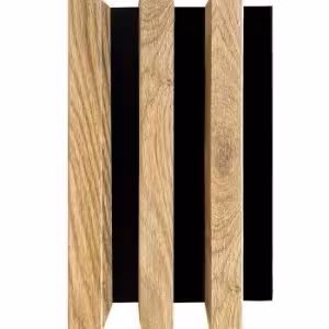 Obrazek Panel lamelowy 3D MDF/HDF Dąb Natural 41x190x2750