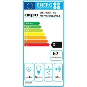 Obrazek Okap WK-7 Light 60 inox