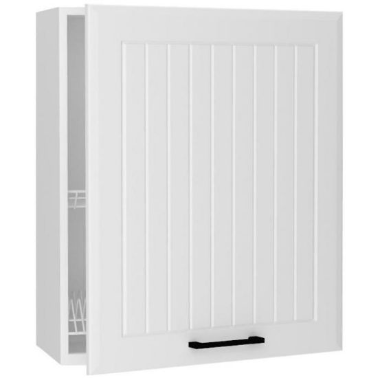 Obrazek  Szafka Kuchenna Irma W60su Alu Biały Groszek Mat 