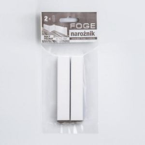 Obrazek Narożnik uniwersalny Foge 100 biały półmat 2szt