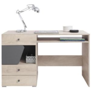 Obrazek Biurko Delta 125 DL9 dąb/antracyt