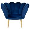 Obrazek Fotel Tristan Bluvel 86/złote