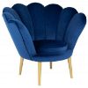 Obrazek Fotel Tristan Bluvel 86/złote