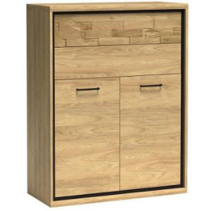 Obrazek Komoda M6 Mediolan Deska Natural Hikora