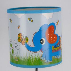 Obrazek Lampka Biur. Nuka E14 blue 03649 LB1