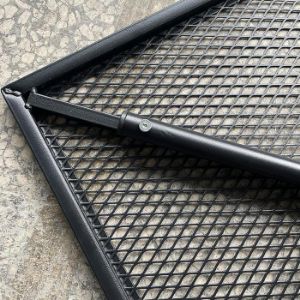 Obrazek Stół metalowy czarny 60x60x71cm