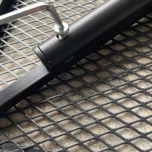 Obrazek Stół metalowy czarny 60x60x71cm