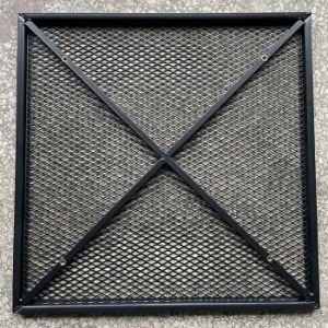 Obrazek Stół metalowy czarny 60x60x71cm