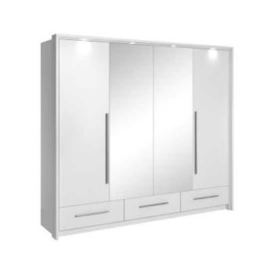 Obrazek Szafa Toro 255 z ośw. biały mat