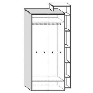 Obrazek Szafa P2D RIO-24