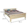 Obrazek Łóżko Milena 140x200 drewno olcha 