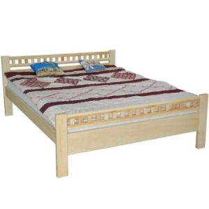 Obrazek Łóżko Milena 140x200 drewno olcha 