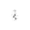 Obrazek Lampa Diamond Black 4308 PL3