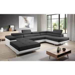 Obrazek Narożnik z funkcją spania Lotus U Orinoco 100+Madryt 120 prawostronny