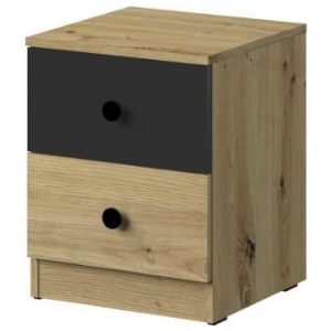 Obrazek Szafka Nocna Nero 09 Czarny Mat