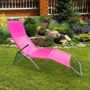 Obrazek Leżak D-054 różowy